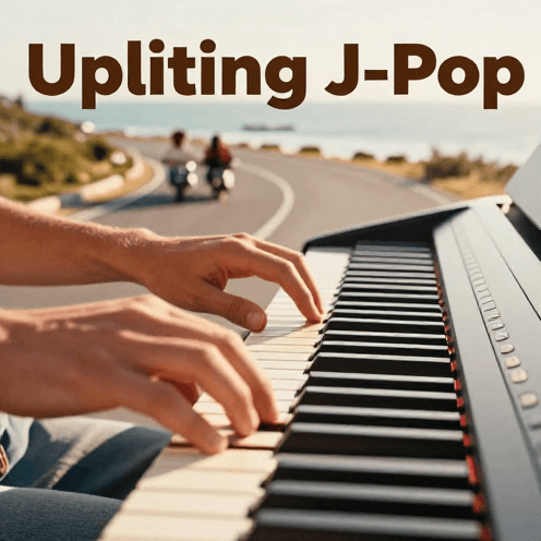 Uplifting J-Pop With Driving Piano