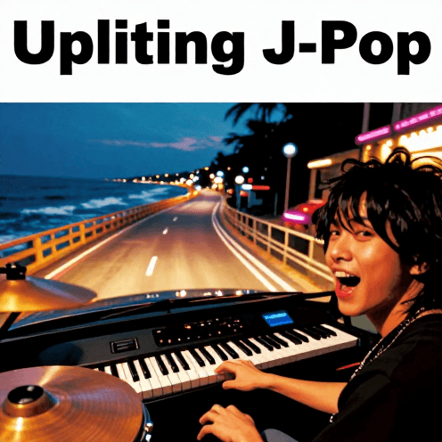 Uplifting J-Pop With Driving Piano