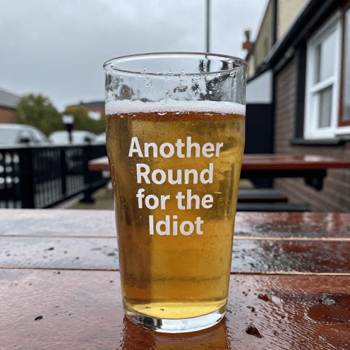 Another Round for the Idiot