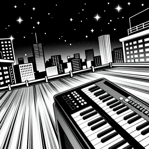 High-energy Driving Electro-pop Blended With