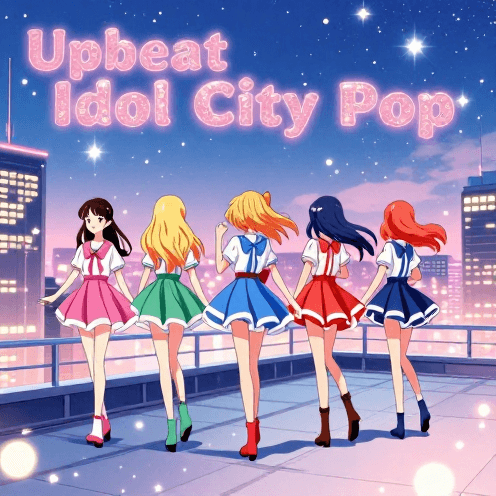 Upbeat Bright Idol City Pop