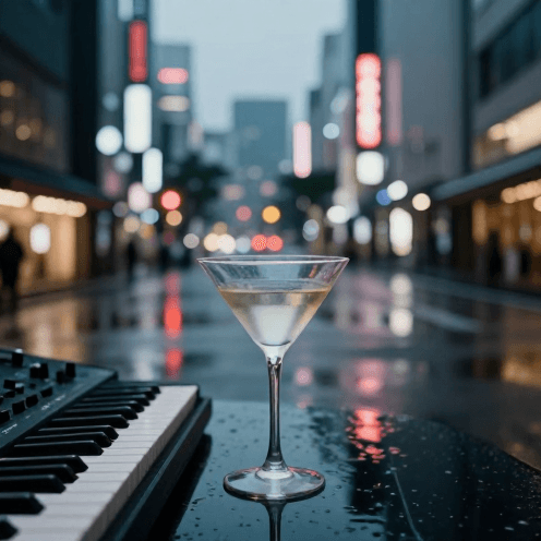 A Moody City Pop Track