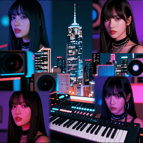 A High-energy Futuristic Pop Track