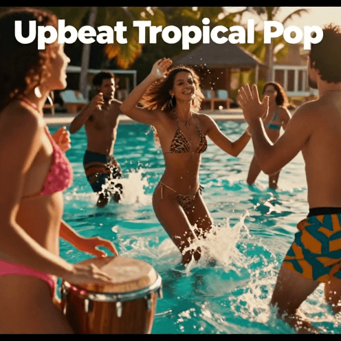 Upbeat Tropical Pop With Shimmering