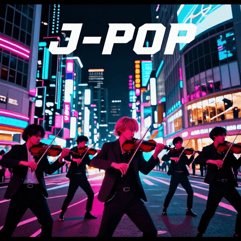 High-energy J-Pop Fusion Blending Neon