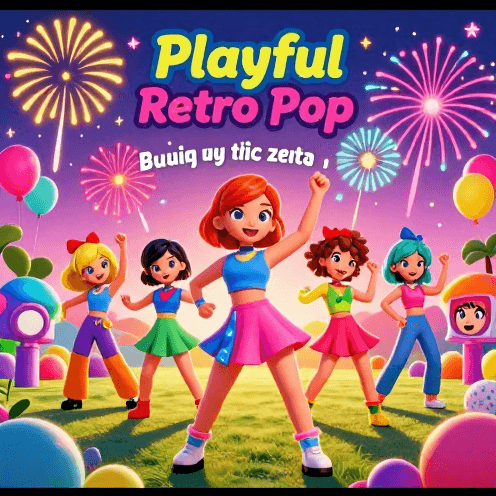 Playful Retro Pop With Bouncy
