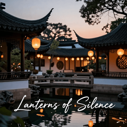 A_Traditional_Chinese_Garden_at_twilight,_illuminated_by_the_soft_glow_of_paper_lanterns
