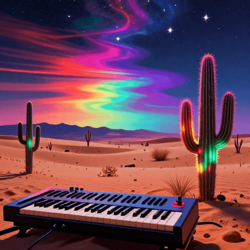 A Psychedelic Instrumental Track Featuring
