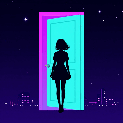 彩色の扉 (Colored Doorway)