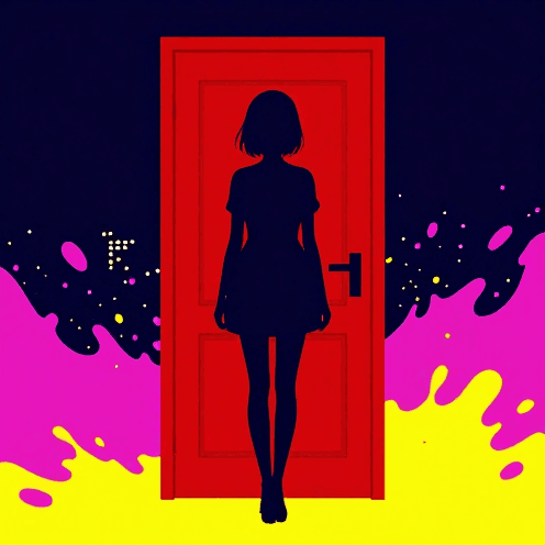 塗りつぶしの日々 (Overpainted Days)
