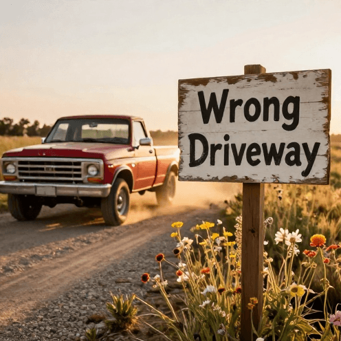 Wrong Driveway