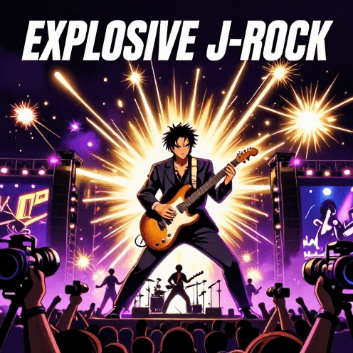 Explosive J-Rock Stadium Performance With