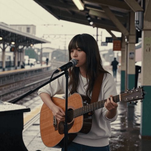 雨のプラットホーム (Rainy Platform)