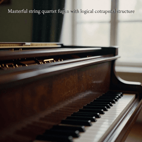 A Masterful String Quartet Fugue