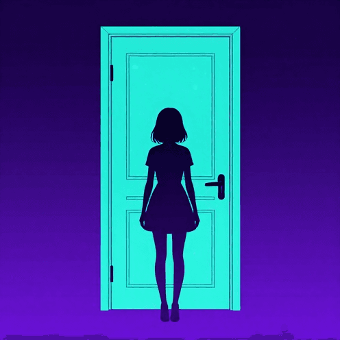 塗り直しの扉 (The Painted Door)