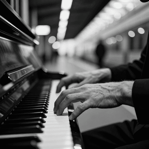A Melancholic Yet Psychedelic Piano
