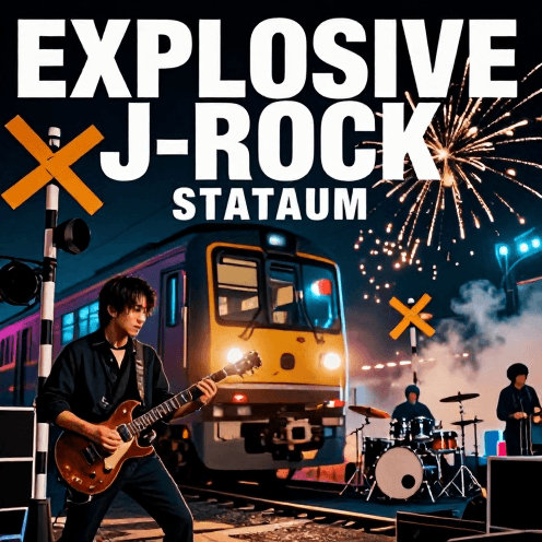 Explosive J-Rock Stadium Performance With