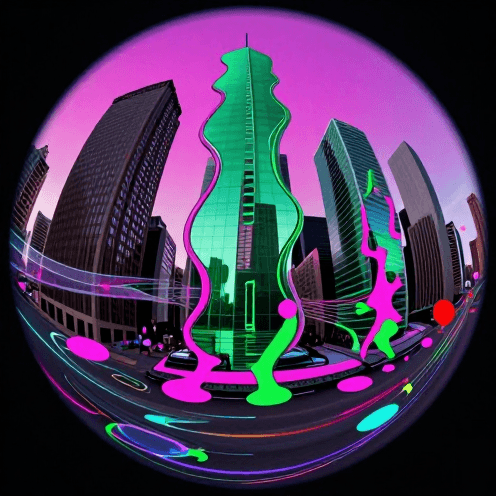 A Surrealist Psychedelic Trip. A