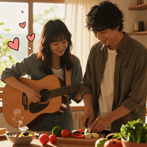 A Warm J-Pop Ballad With