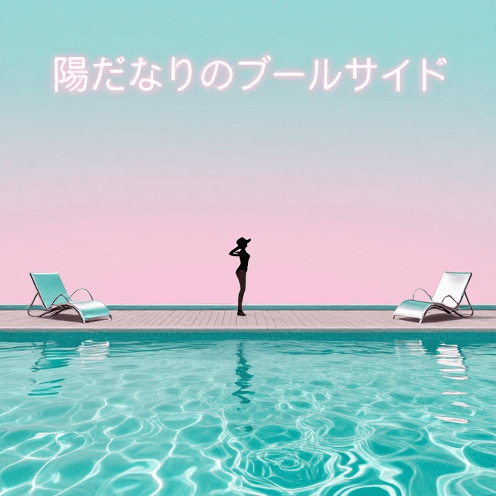 陽だまりのプールサイド (Sun-Drenched Poolside)