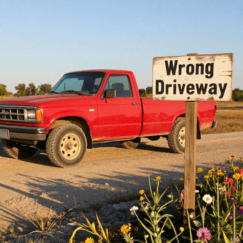 Wrong Driveway