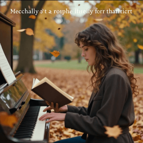 A Melancholic Yet Psychedelic Piano