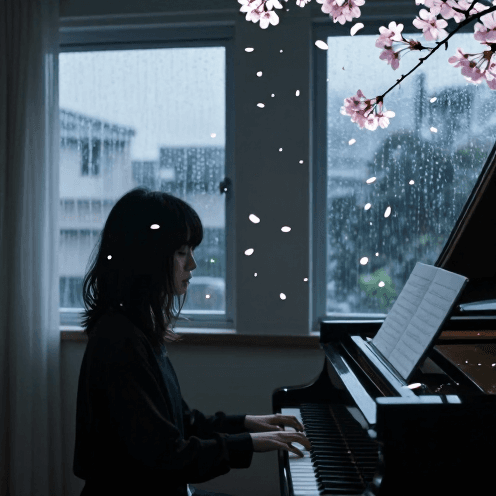 A Melancholic J-Pop Ballad With