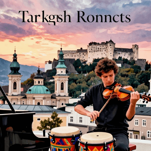 A Lively Piano And Violin