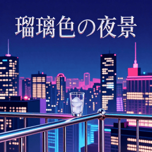 瑠璃色の夜景 (Lapis Lazuli Nightview)