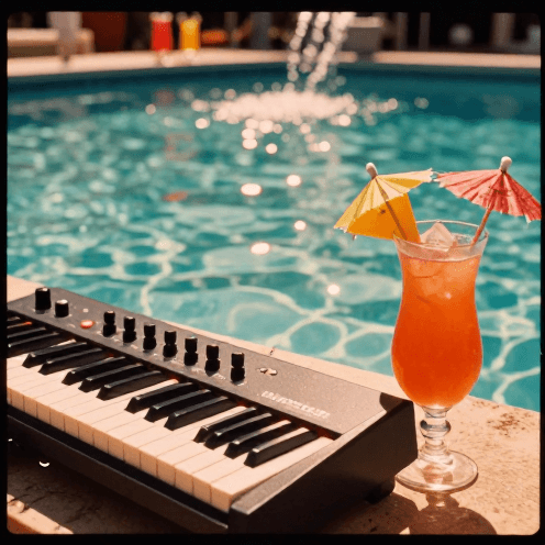 A Sun-drenched City Pop Track