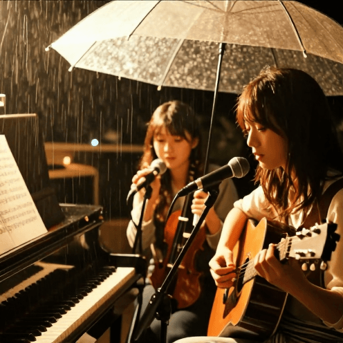 雨のプラットホーム (Rainy Platform)