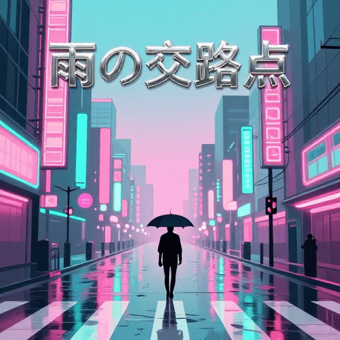 雨の交差点 (Rainy Crossroads)