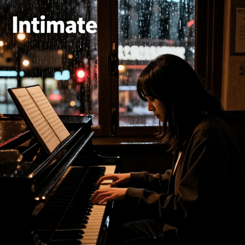Intimate Solo Classical Piano, Melancholic