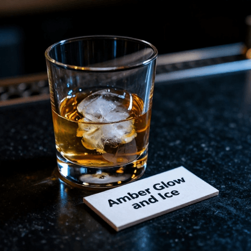 Amber Glow and Ice